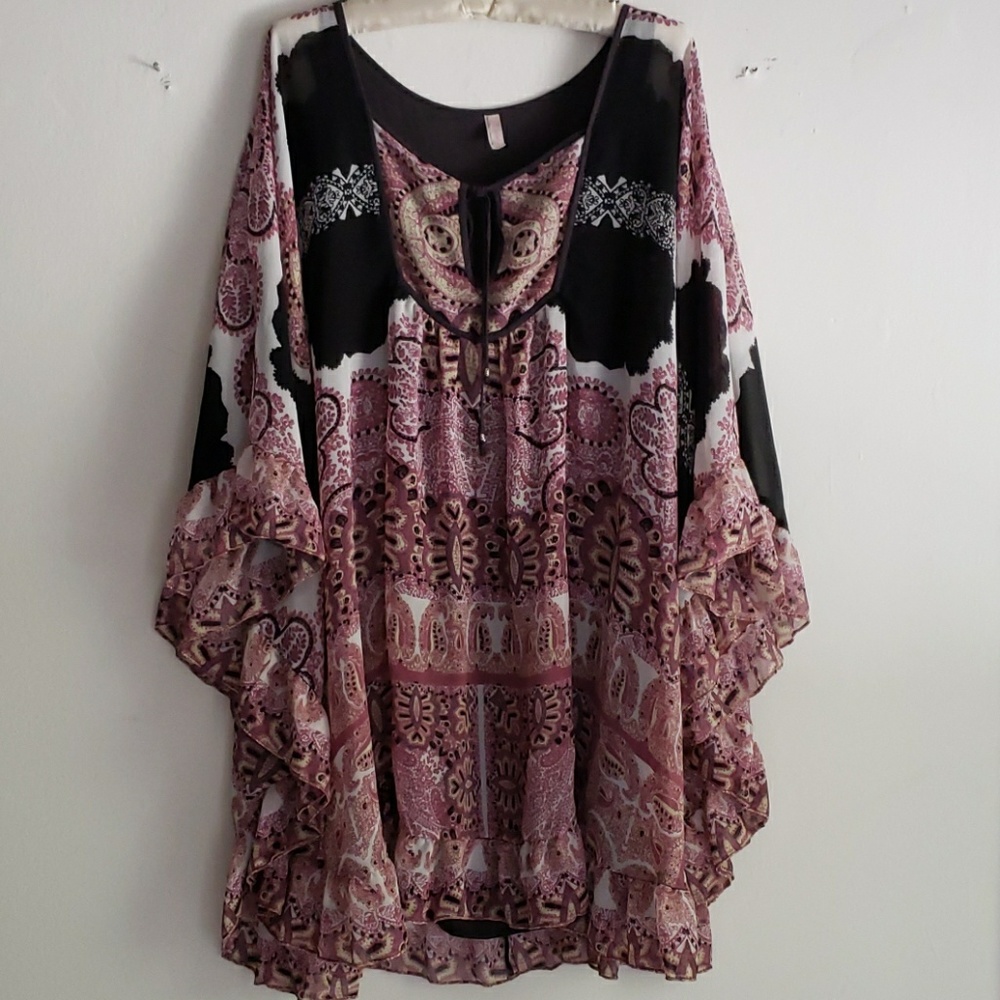 Free People Butterfly Wing Dress